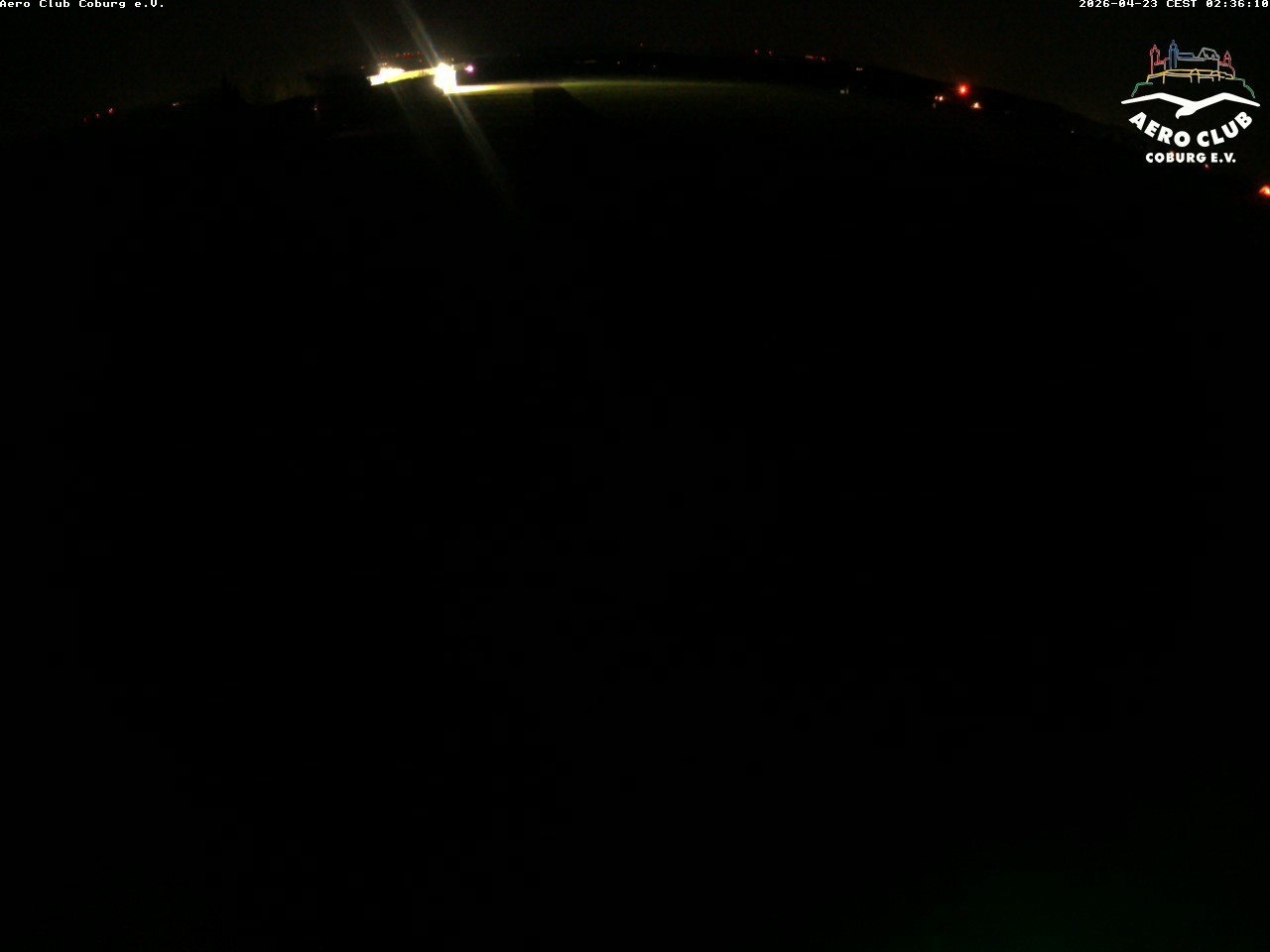 Archiv Foto Webcam Vorfeld Aero Club Coburg