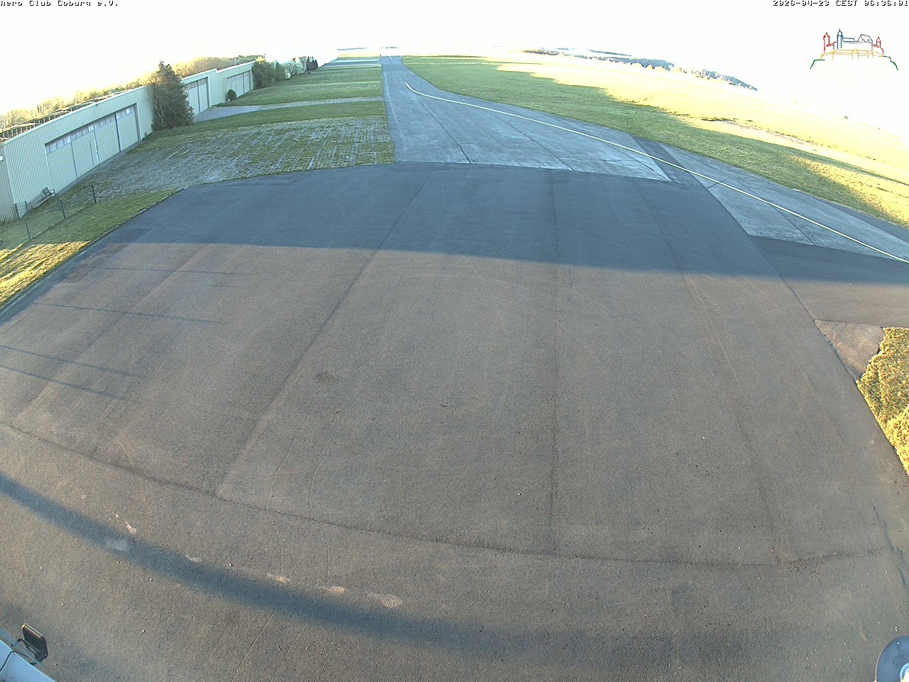 Archiv Foto Webcam Vorfeld Aero Club Coburg