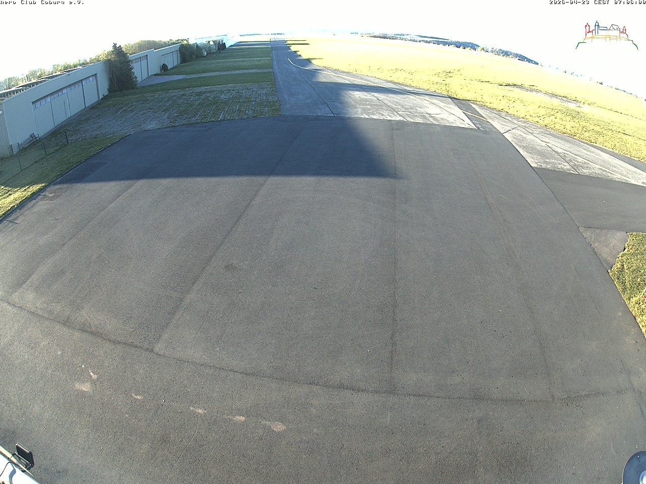 Archiv Foto Webcam Vorfeld Aero Club Coburg