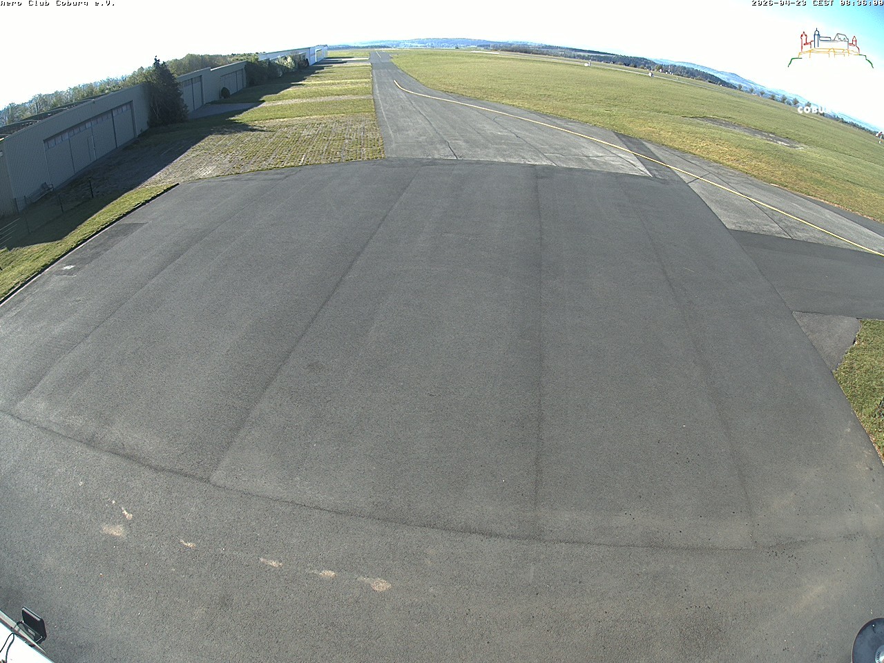 Archiv Foto Webcam Vorfeld Aero Club Coburg