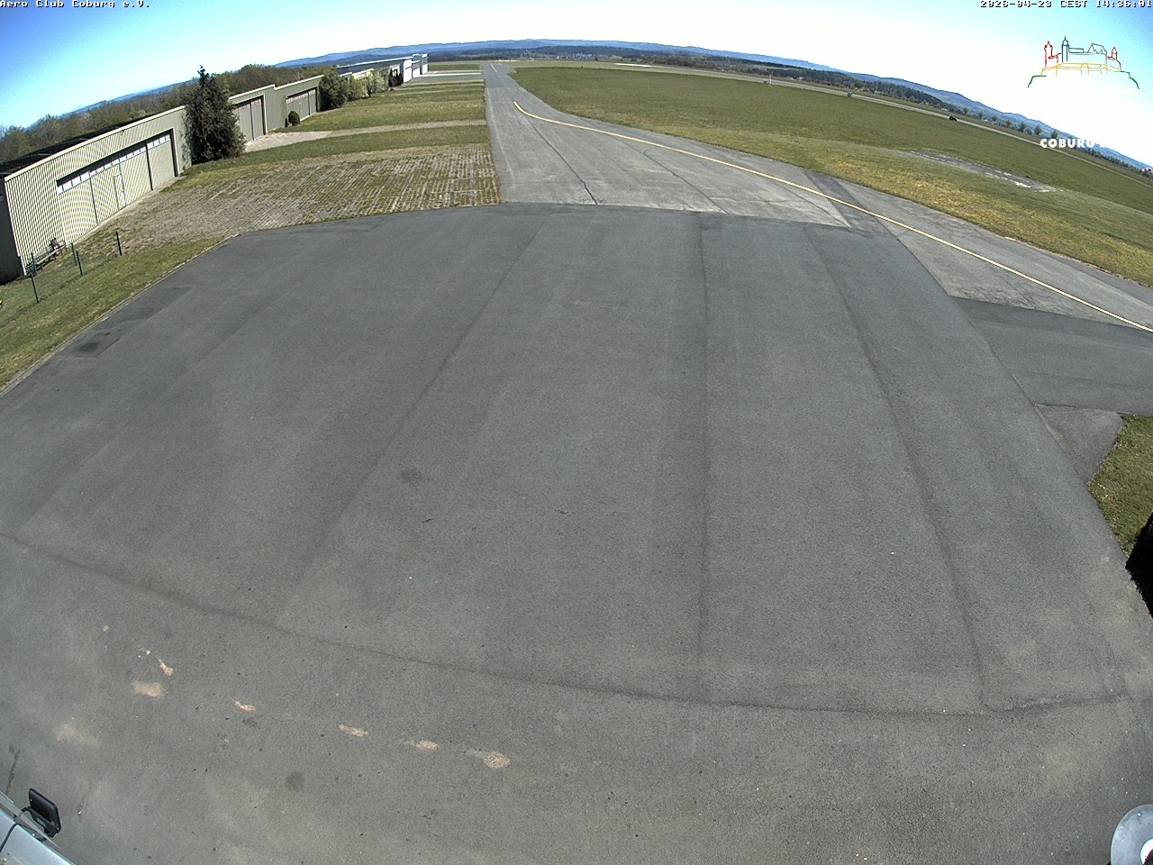 Archiv Foto Webcam Vorfeld Aero Club Coburg