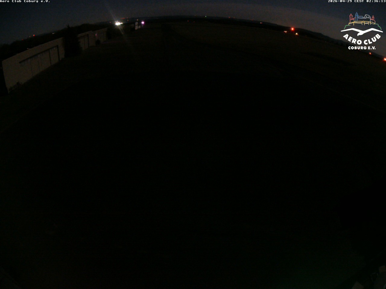 Archiv Foto Webcam Vorfeld Aero Club Coburg