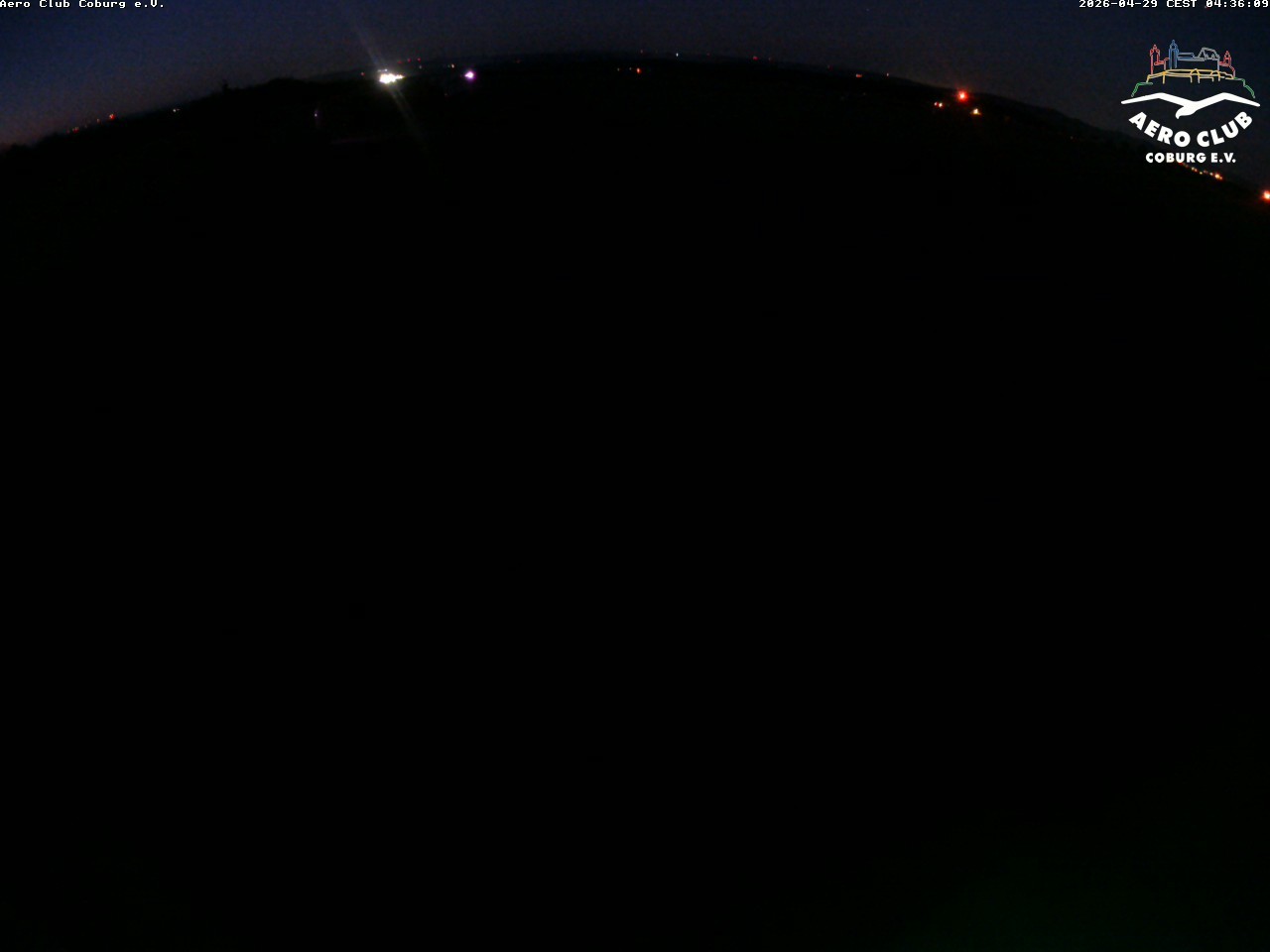 Archiv Foto Webcam Vorfeld Aero Club Coburg