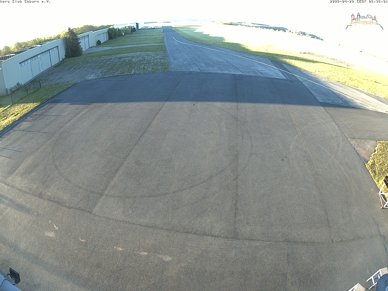 Archiv Foto Webcam Vorfeld Aero Club Coburg
