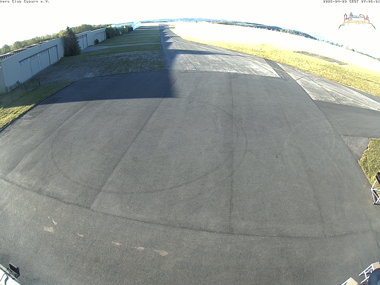 Archiv Foto Webcam Vorfeld Aero Club Coburg