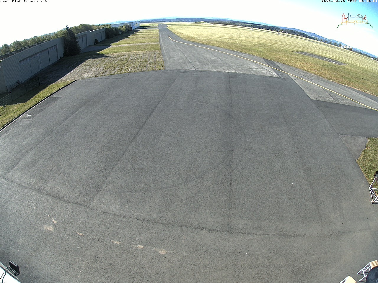 Archiv Foto Webcam Vorfeld Aero Club Coburg