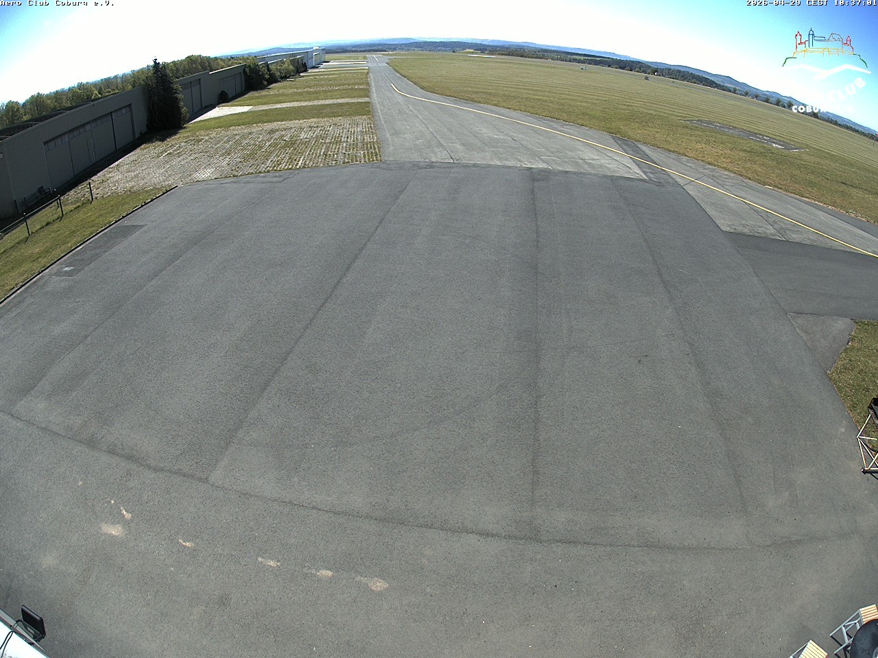 Archiv Foto Webcam Vorfeld Aero Club Coburg