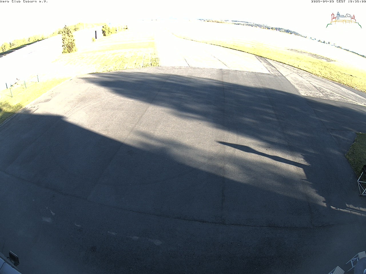 Archiv Foto Webcam Vorfeld Aero Club Coburg