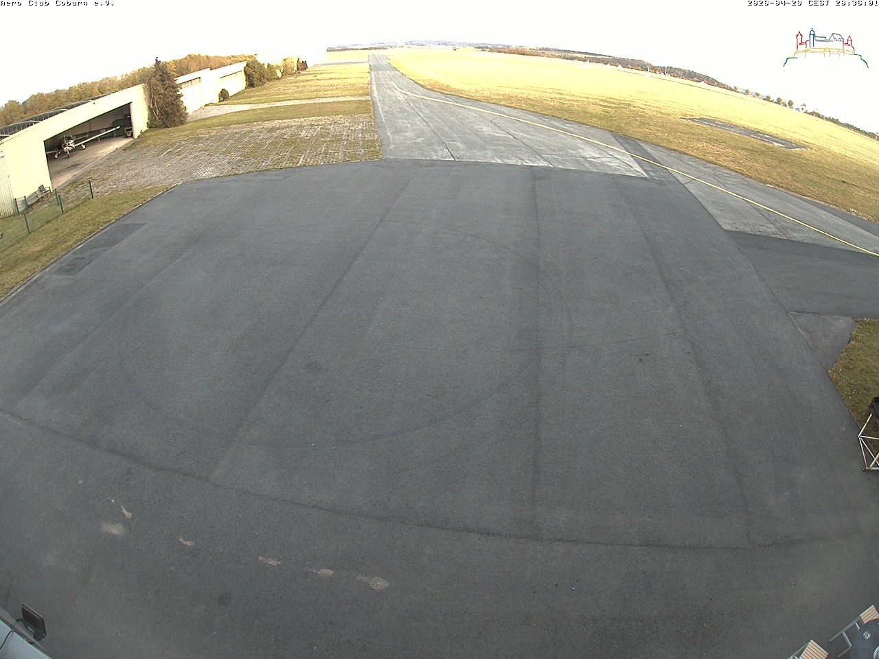 Archiv Foto Webcam Vorfeld Aero Club Coburg