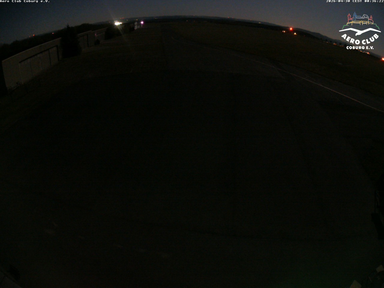 Archiv Foto Webcam Vorfeld Aero Club Coburg