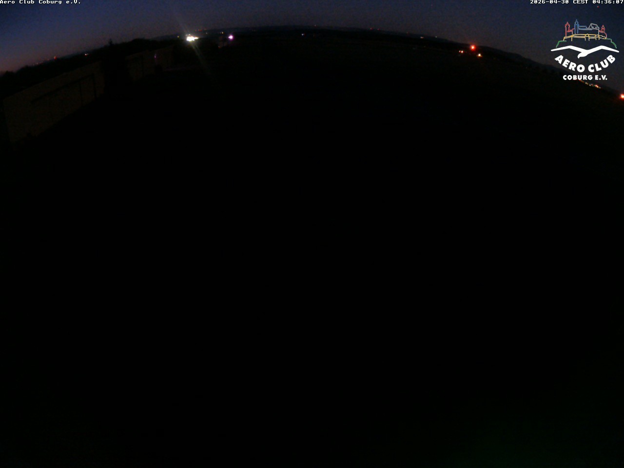 Archiv Foto Webcam Vorfeld Aero Club Coburg