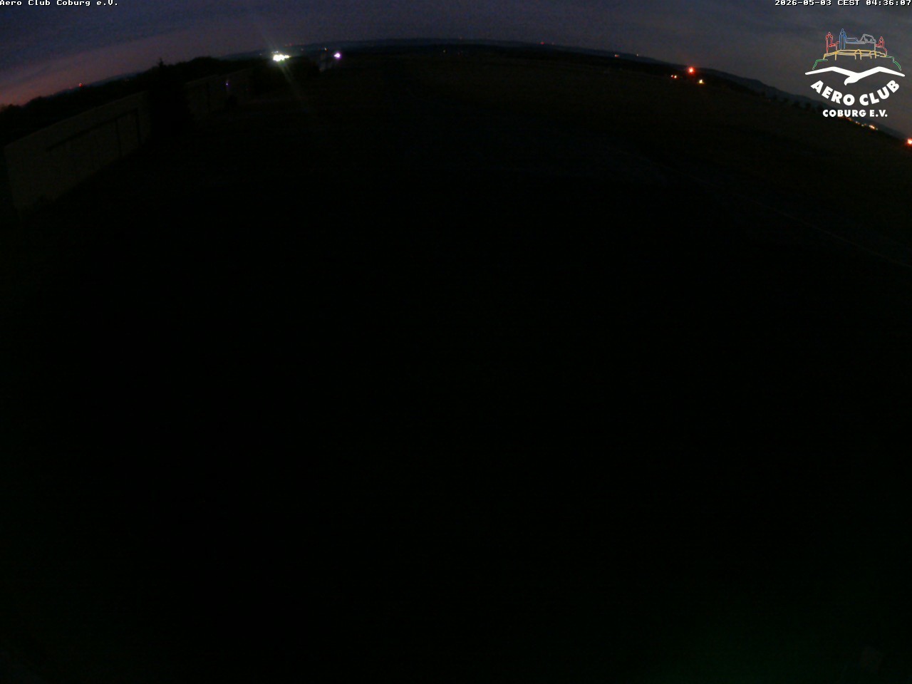 Archiv Foto Webcam Vorfeld Aero Club Coburg