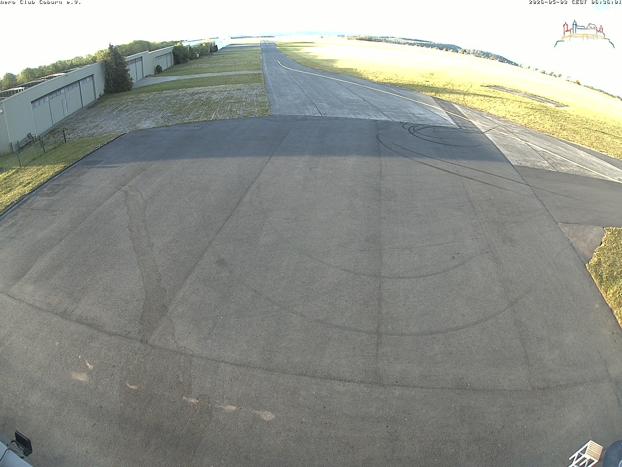 Archiv Foto Webcam Vorfeld Aero Club Coburg