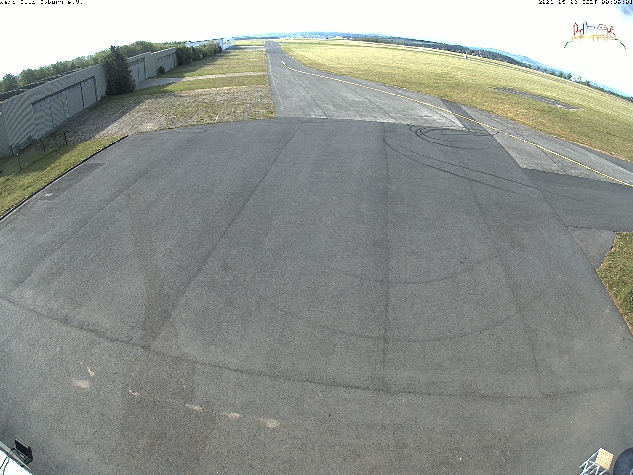 Archiv Foto Webcam Vorfeld Aero Club Coburg