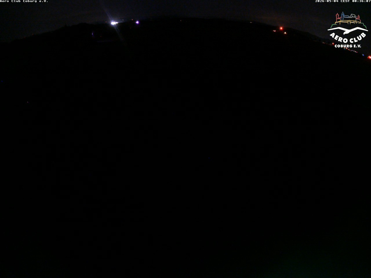 Archiv Foto Webcam Vorfeld Aero Club Coburg