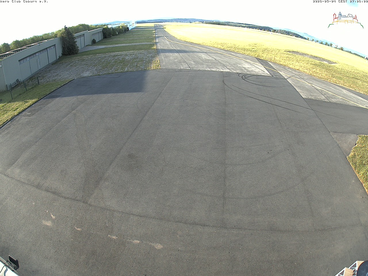 Archiv Foto Webcam Vorfeld Aero Club Coburg