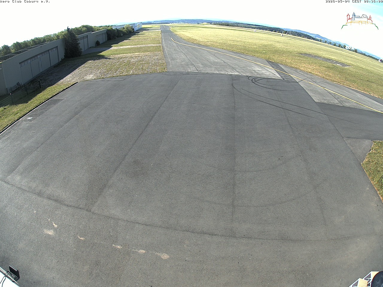 Archiv Foto Webcam Vorfeld Aero Club Coburg