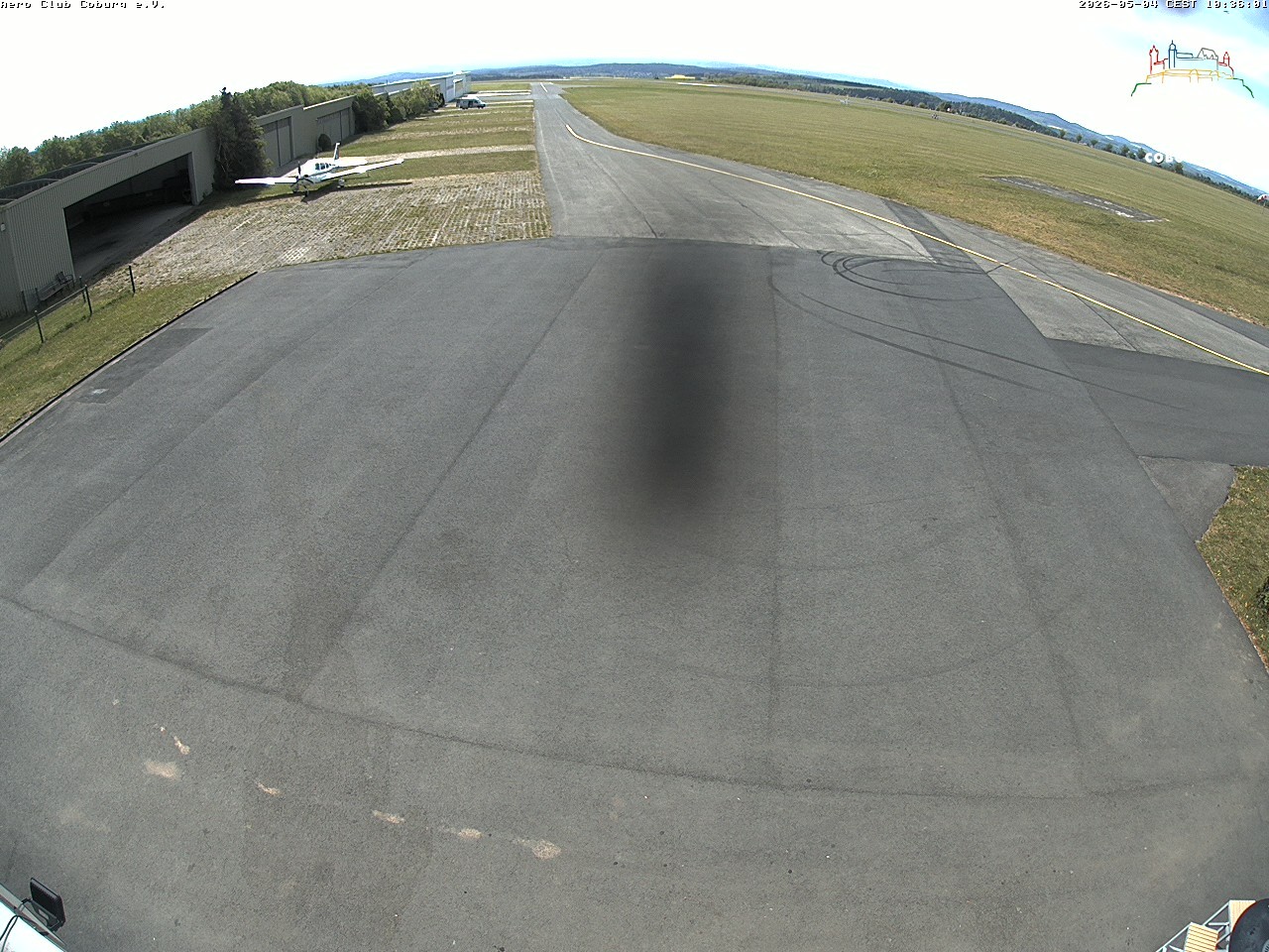 Archiv Foto Webcam Vorfeld Aero Club Coburg