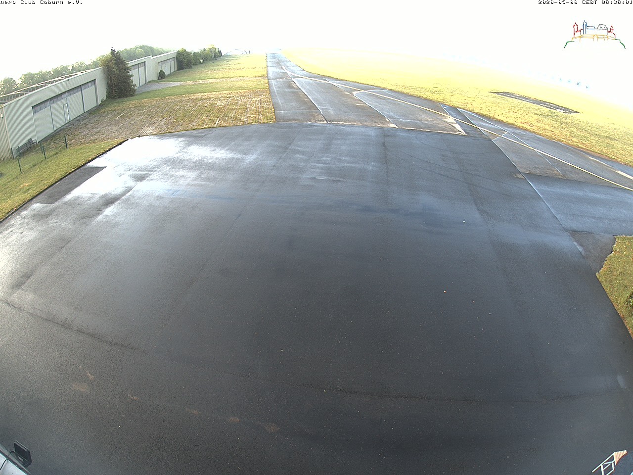 Archiv Foto Webcam Vorfeld Aero Club Coburg