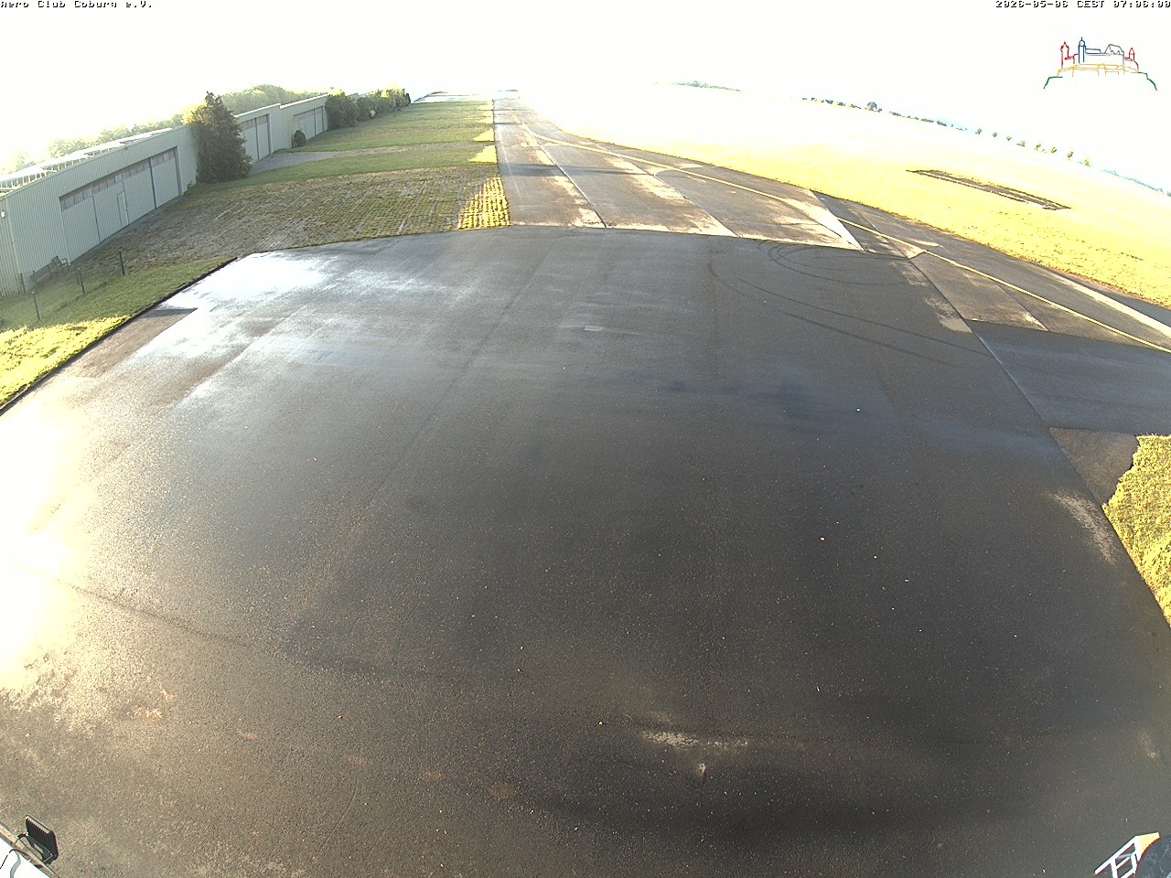 Archiv Foto Webcam Vorfeld Aero Club Coburg