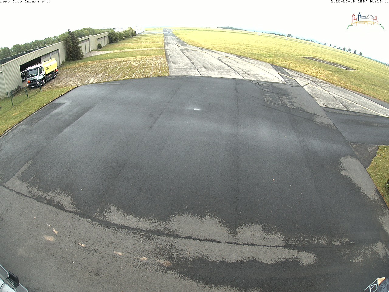 Archiv Foto Webcam Vorfeld Aero Club Coburg