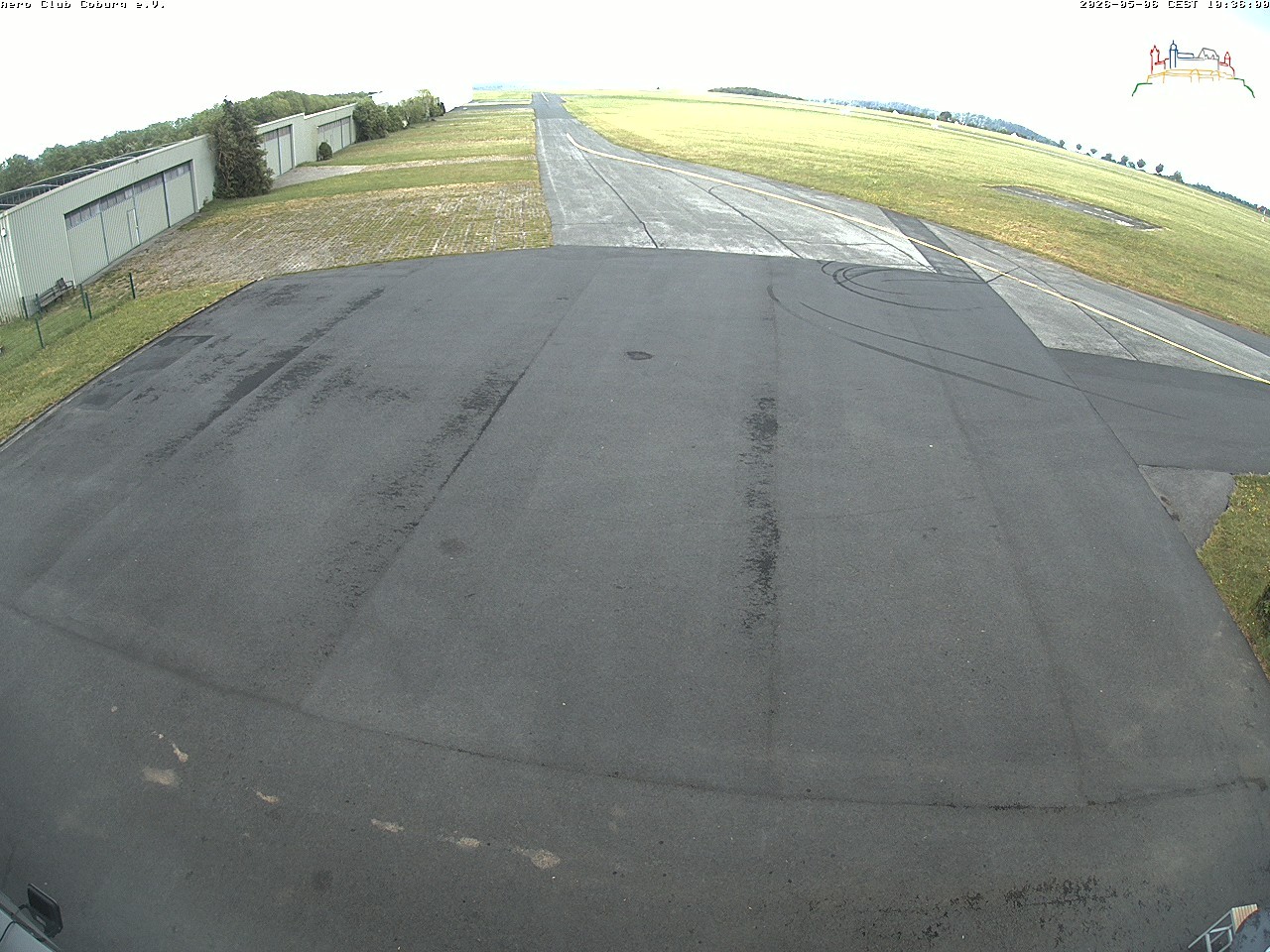 Archiv Foto Webcam Vorfeld Aero Club Coburg