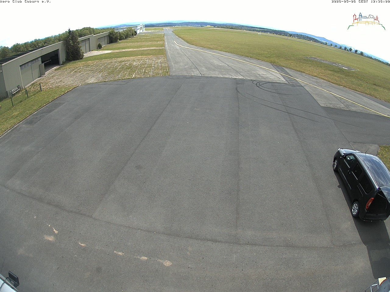 Archiv Foto Webcam Vorfeld Aero Club Coburg