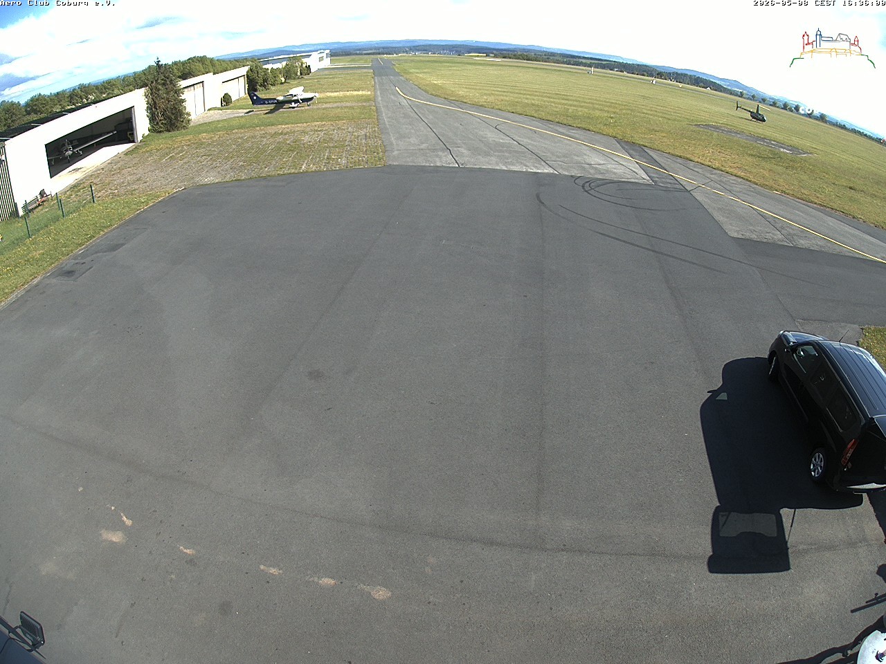 Archived image Webcam Aero Club Coburg