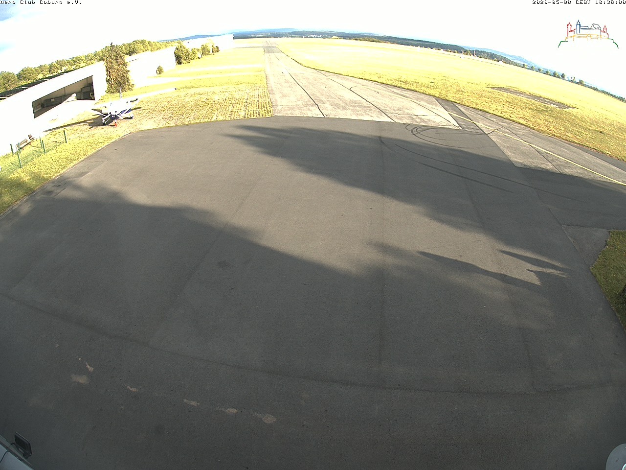 Archived image Webcam Aero Club Coburg