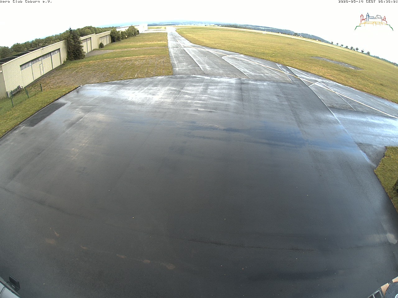 Archiv Foto Webcam Vorfeld Aero Club Coburg