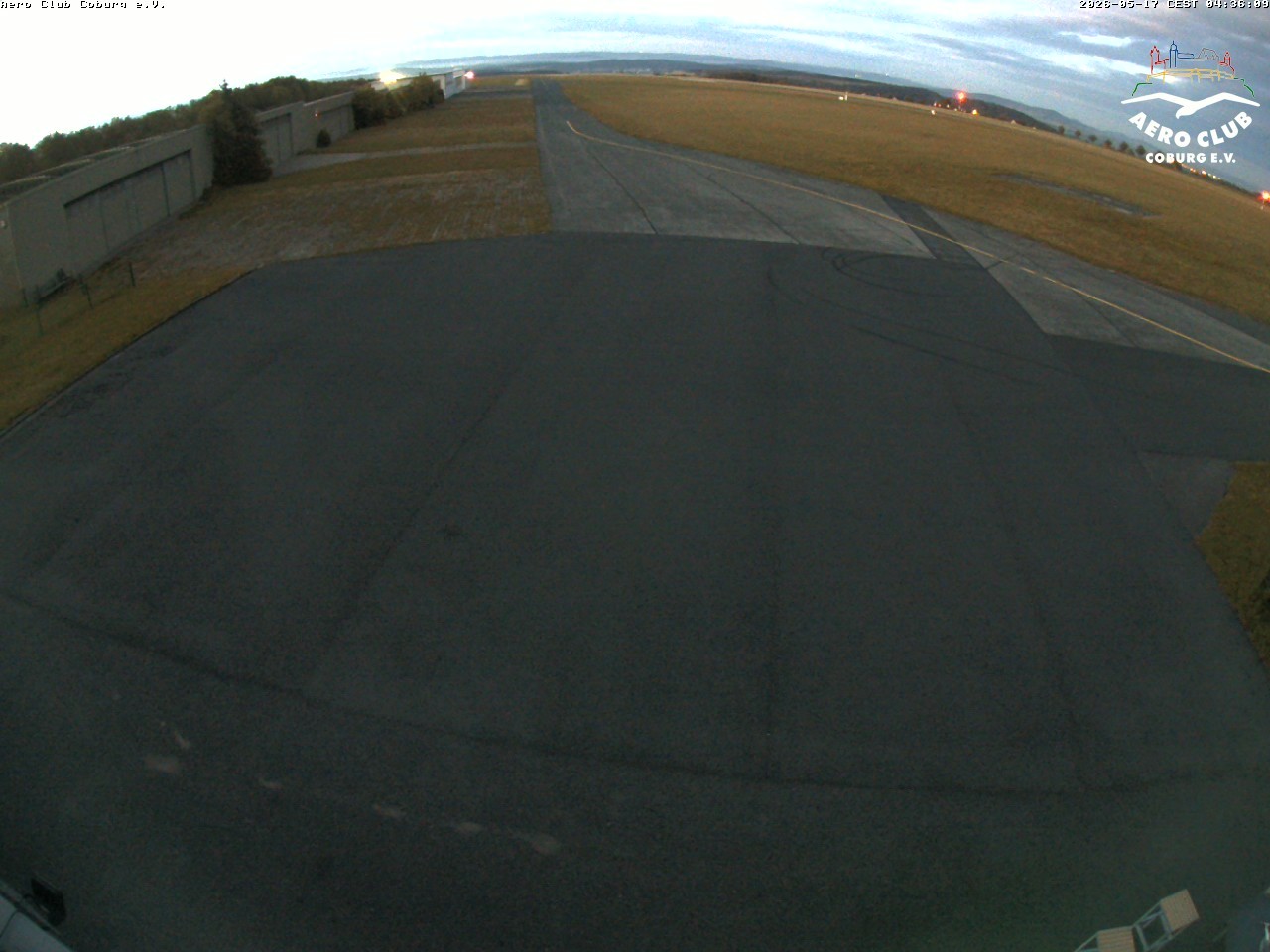 Archiv Foto Webcam Vorfeld Aero Club Coburg