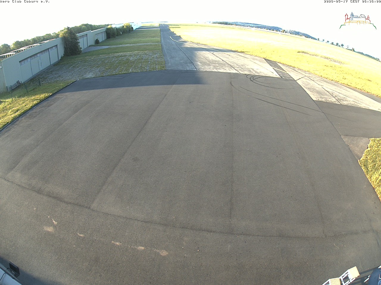 Archiv Foto Webcam Vorfeld Aero Club Coburg