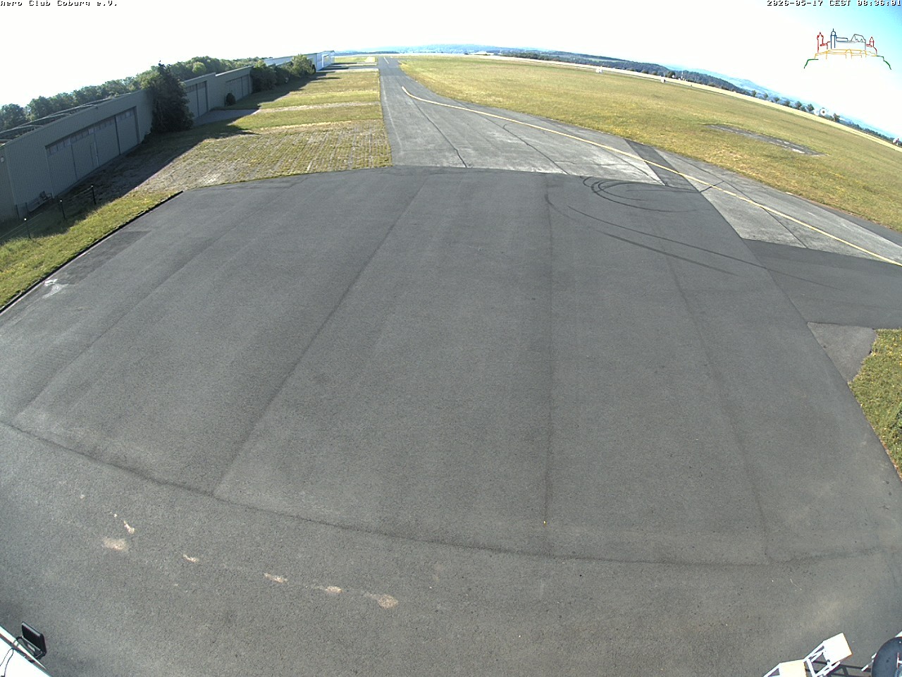Archiv Foto Webcam Vorfeld Aero Club Coburg