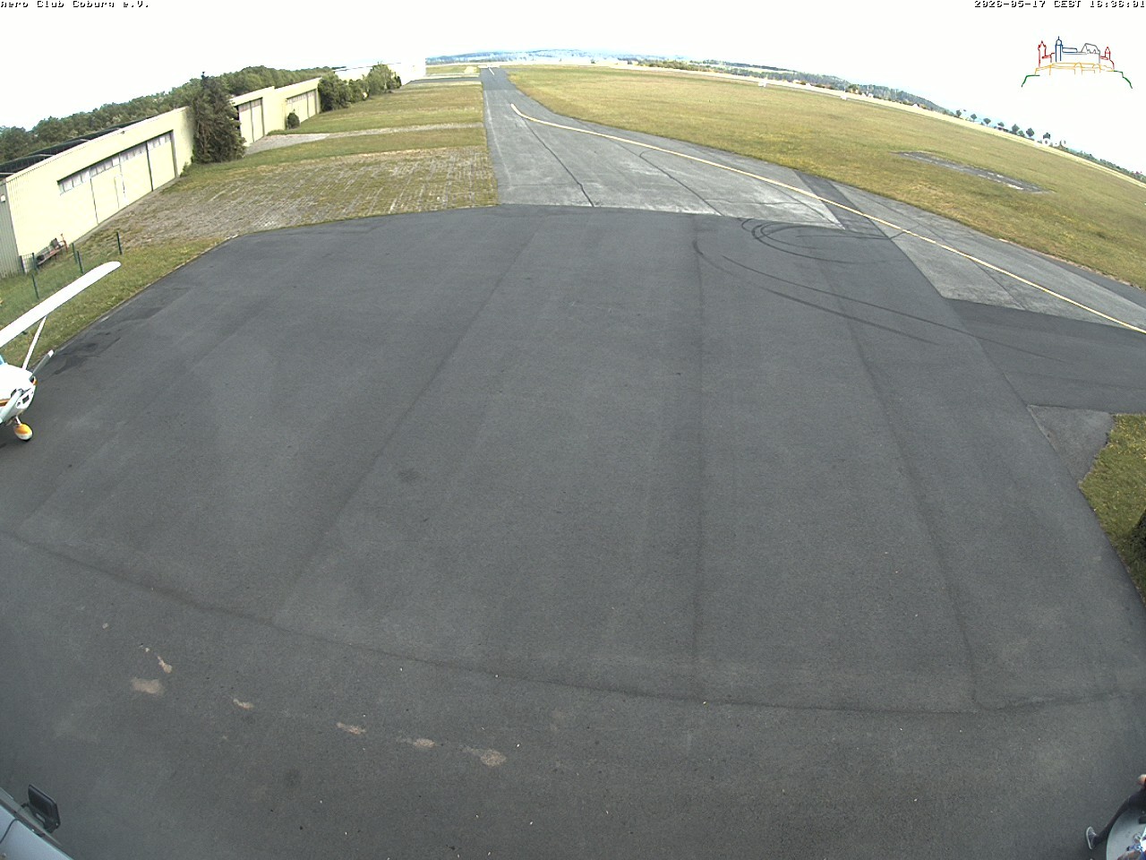 Archiv Foto Webcam Vorfeld Aero Club Coburg