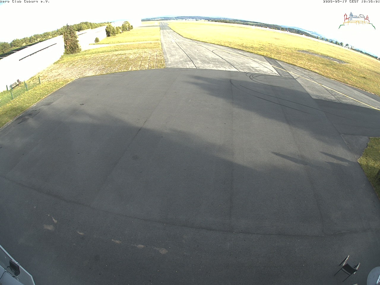 Archiv Foto Webcam Vorfeld Aero Club Coburg