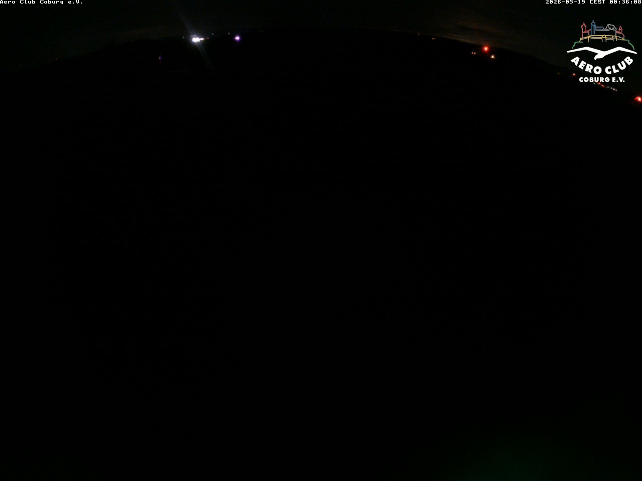 Archiv Foto Webcam Vorfeld Aero Club Coburg