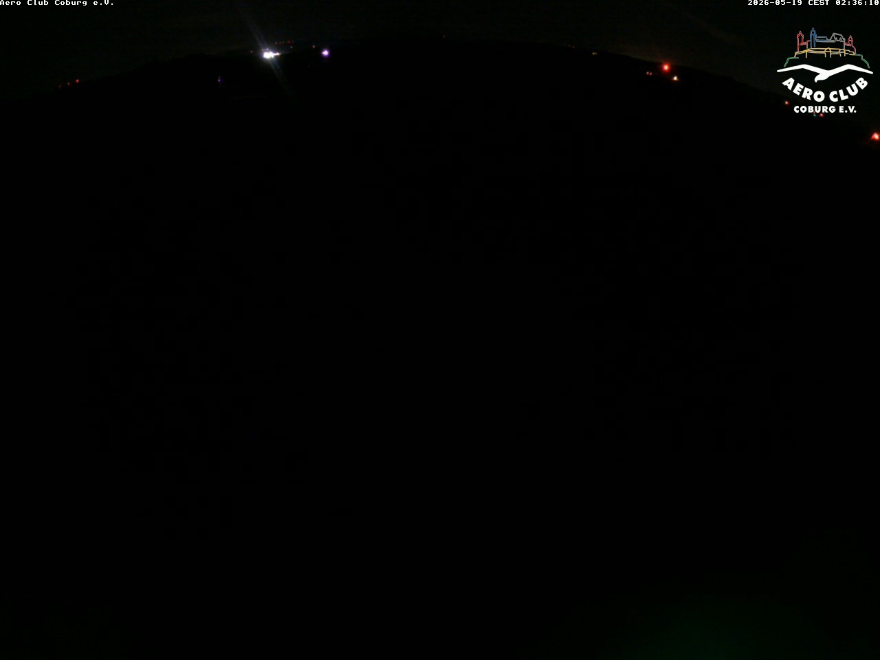 Archiv Foto Webcam Vorfeld Aero Club Coburg