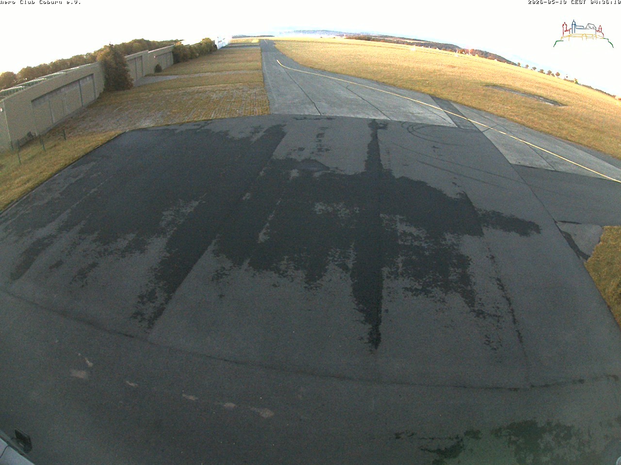 Archiv Foto Webcam Vorfeld Aero Club Coburg