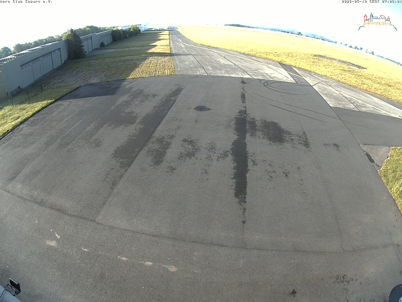 Archiv Foto Webcam Vorfeld Aero Club Coburg
