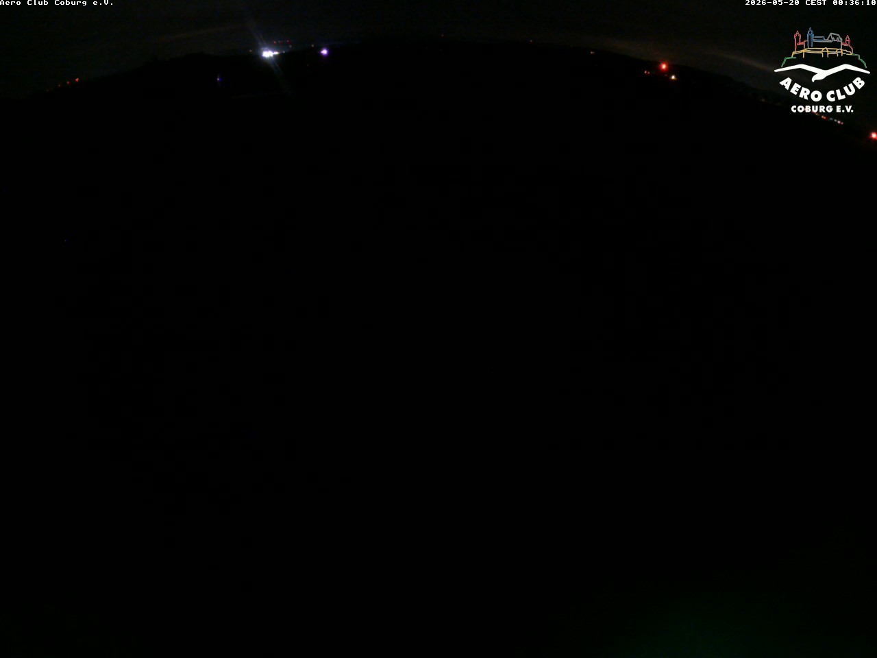 Archiv Foto Webcam Vorfeld Aero Club Coburg