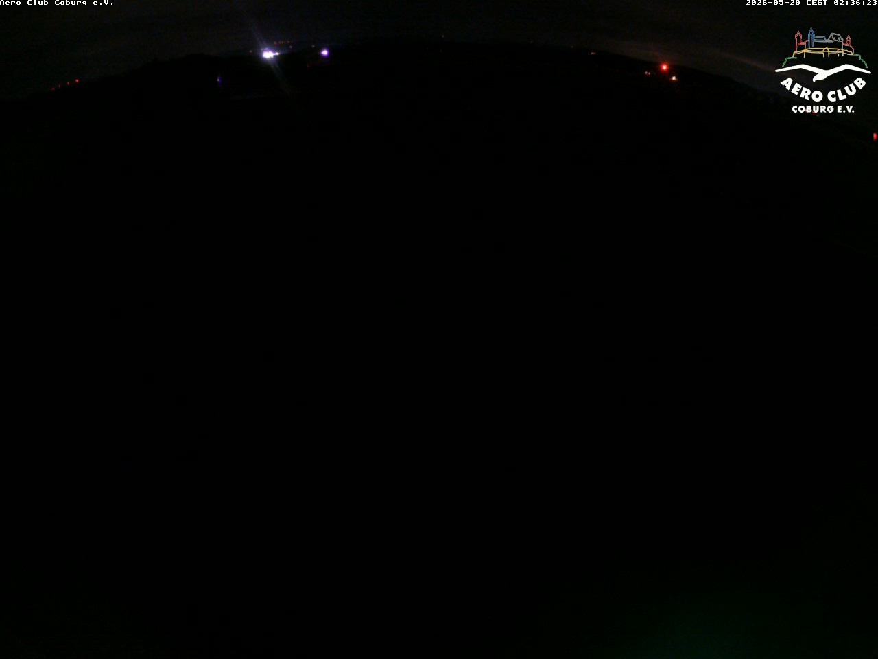 Archiv Foto Webcam Vorfeld Aero Club Coburg