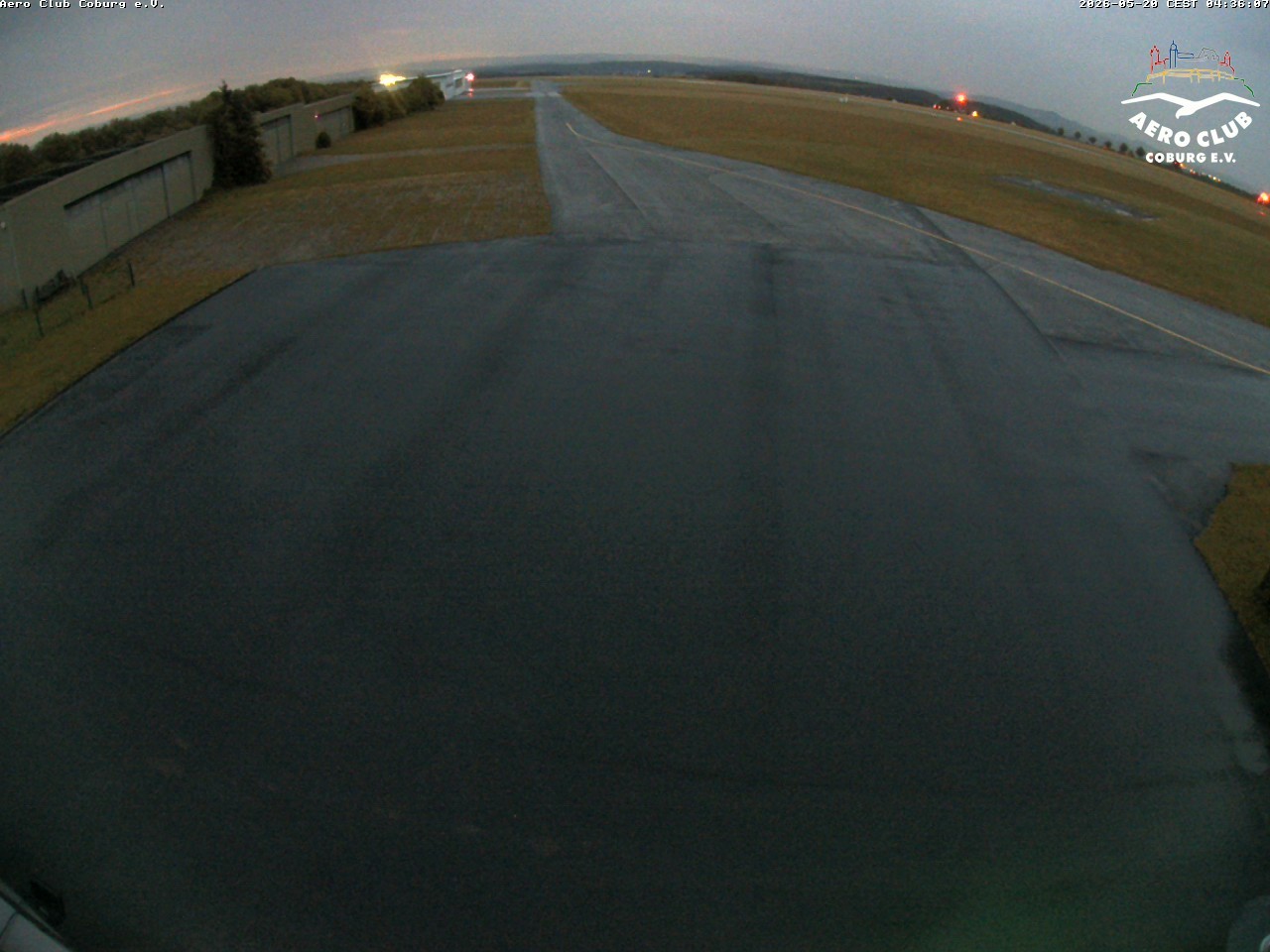 Archiv Foto Webcam Vorfeld Aero Club Coburg