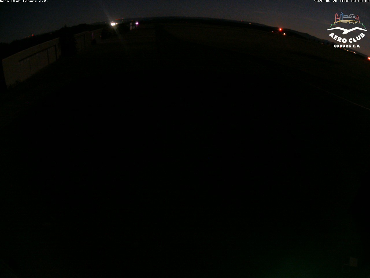 Archiv Foto Webcam Vorfeld Aero Club Coburg