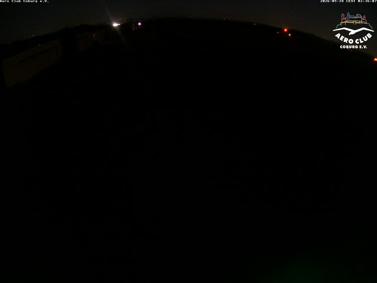 Archiv Foto Webcam Vorfeld Aero Club Coburg