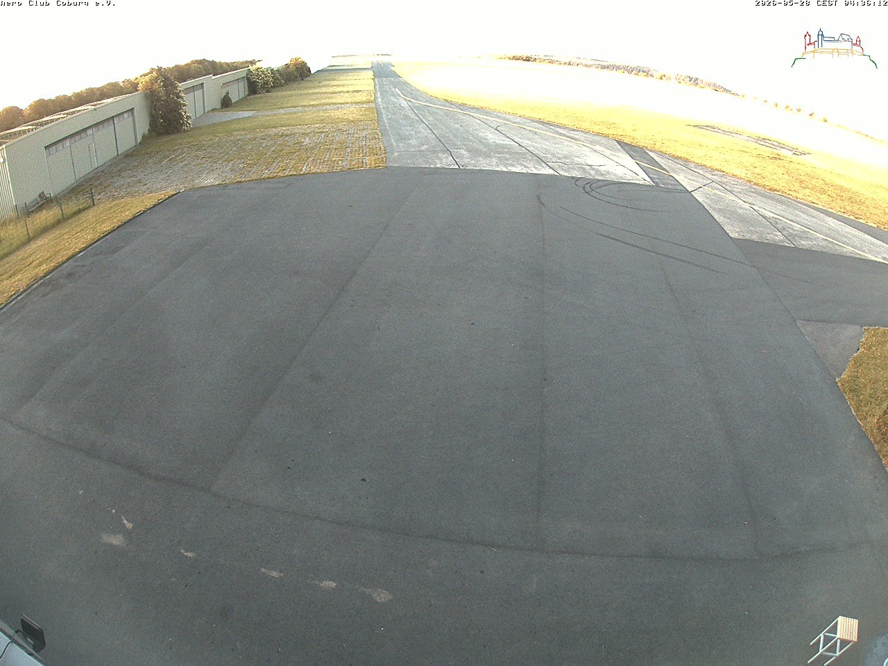 Archiv Foto Webcam Vorfeld Aero Club Coburg