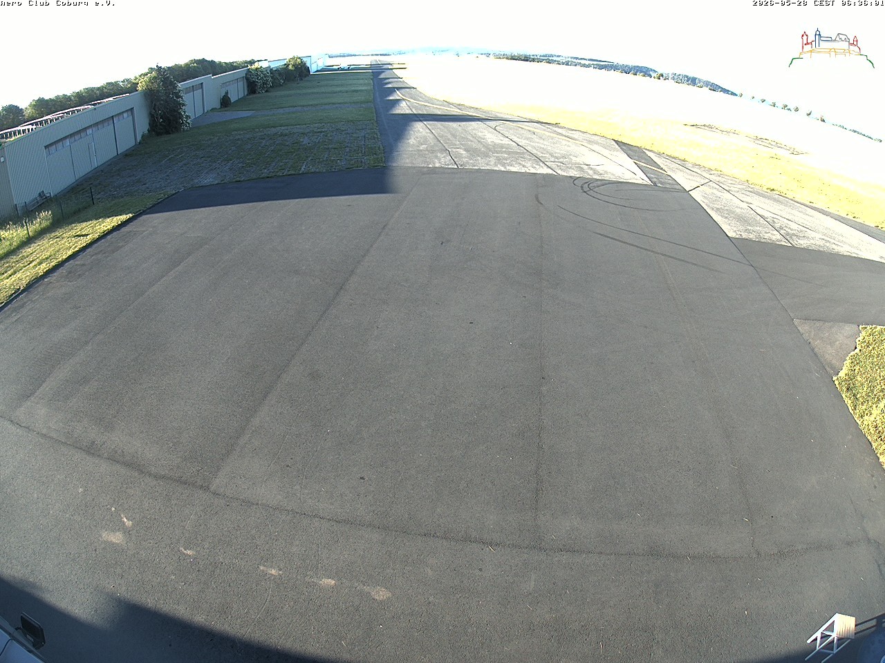 Archiv Foto Webcam Vorfeld Aero Club Coburg