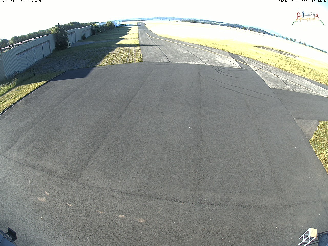 Archiv Foto Webcam Vorfeld Aero Club Coburg