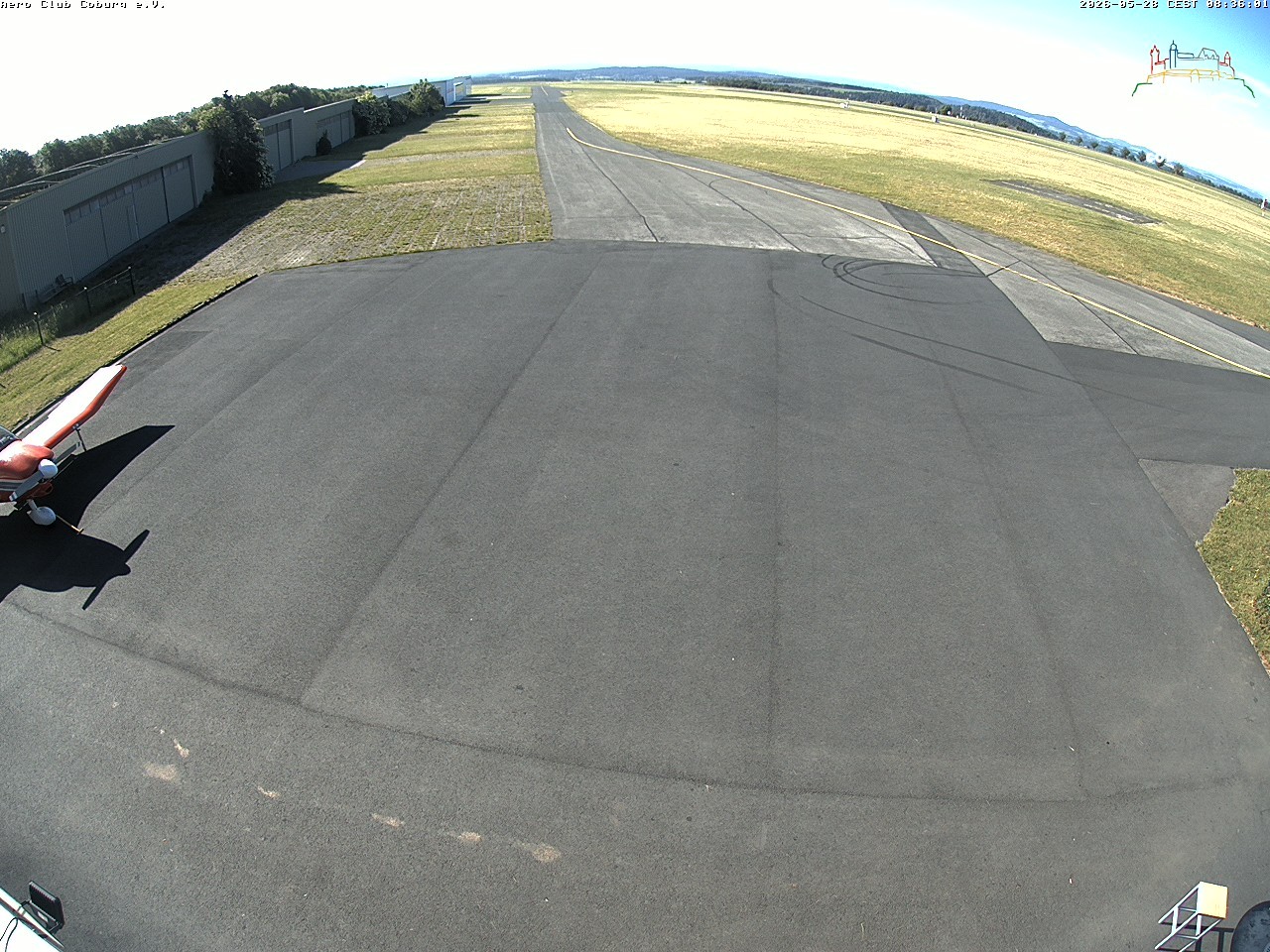 Archived image Webcam Aero Club Coburg