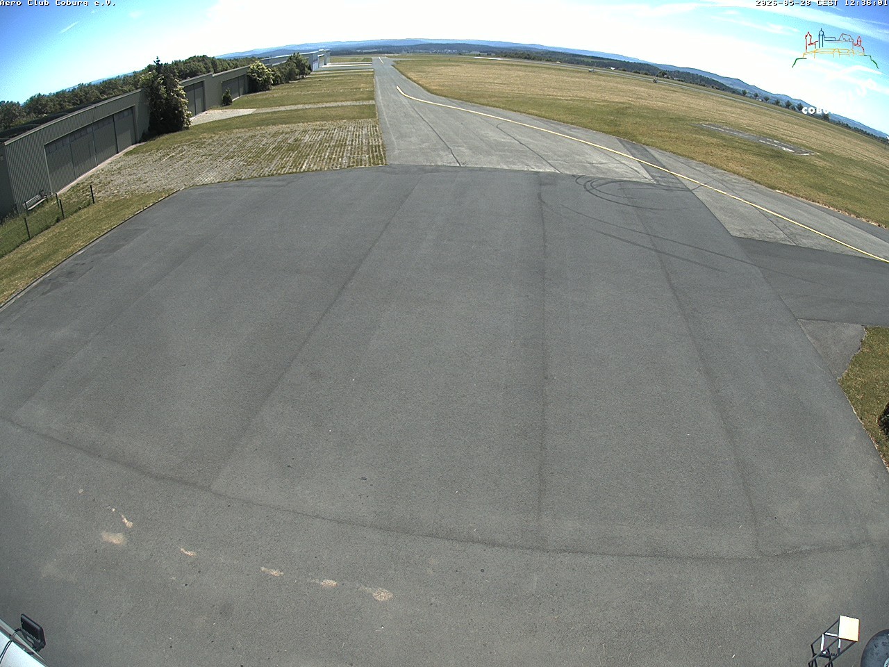 Archived image Webcam Aero Club Coburg