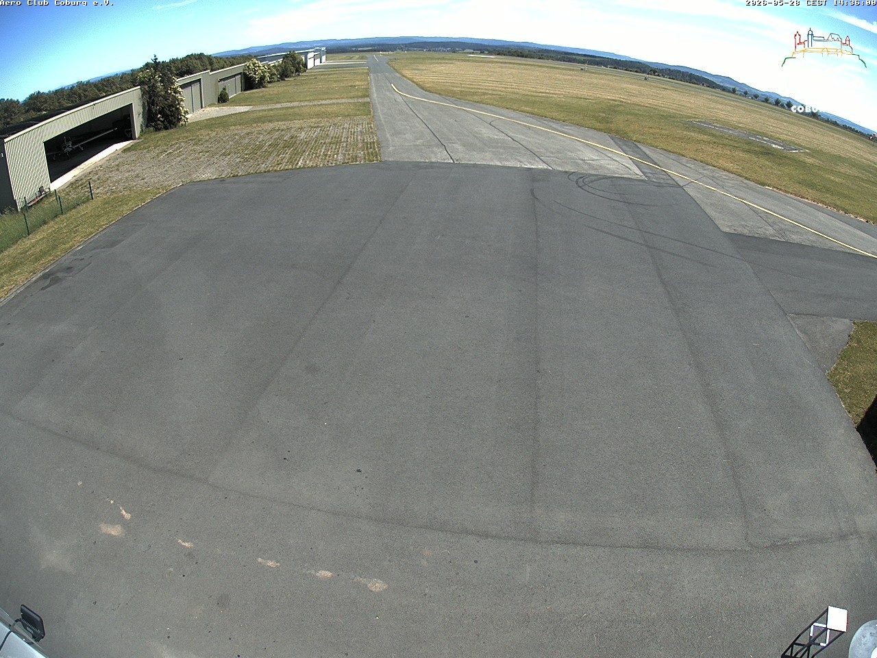 Archived image Webcam Aero Club Coburg
